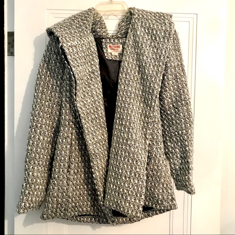 Mossimo Houndstooth Pea Coat